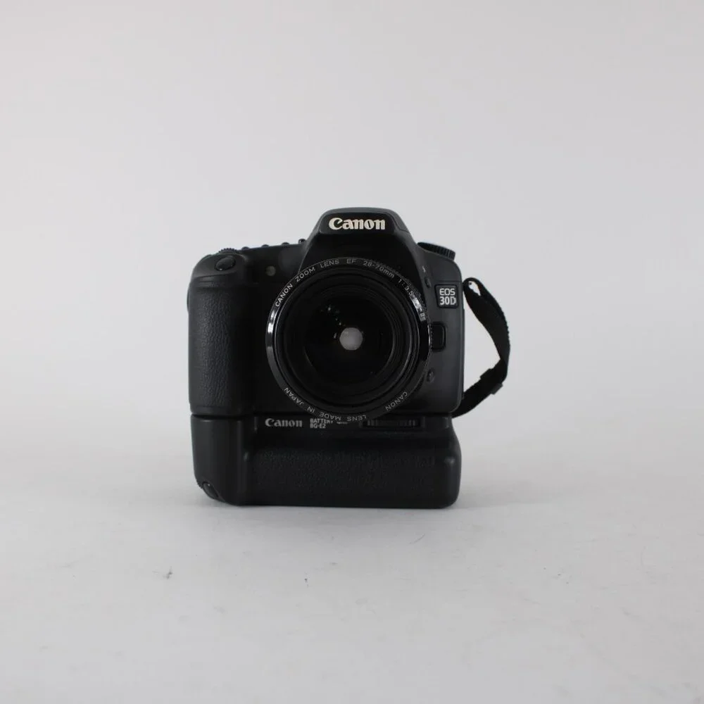 Canon EOS 30d Camera Black Power Pack With Accessories Camera